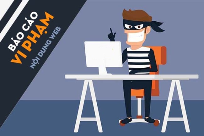 Cách viết report báo cáo vi phạm bản quyền